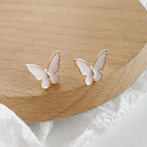 💙S925 💕Last one Sterling Silver Butterfly Earrings - Picture 3 of 11